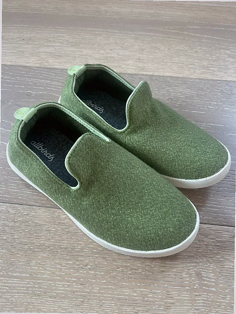 Allbirds Wool Lounger Green Slip-On Shoe Size Youth Size US Y3 - NEW / UNUSED