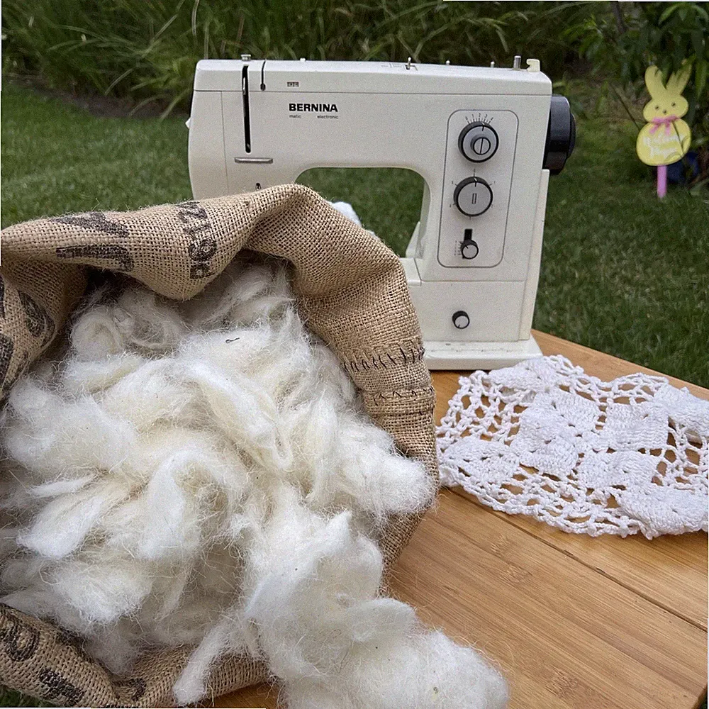By the Pound Wool for Spinning Felting Natural Corriedale Sheep / Lamb Fiber Fur