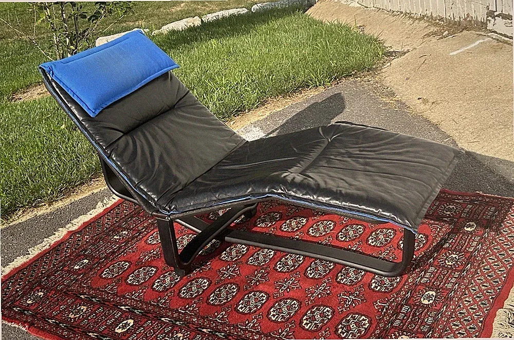 MID-CENTURY MODERN WESTNOVA/CHAISE LOUNGE CHAIR/NORWAY/SHIP RATES N DSCRIPT