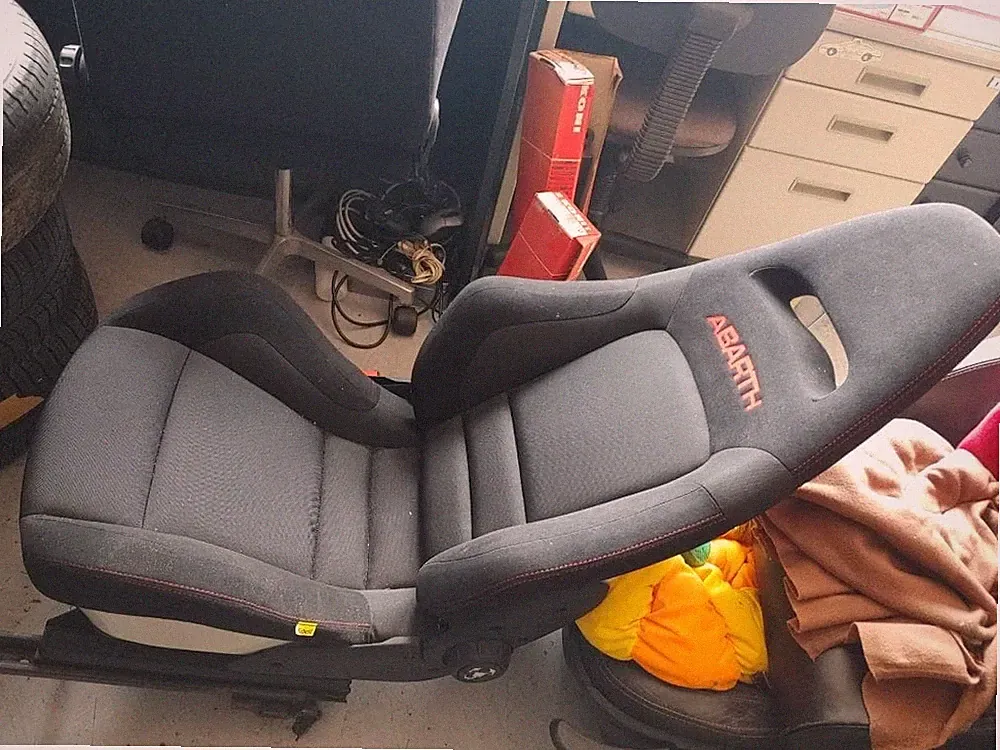 Sabelt reclining bucket seat for Abarth 500. Brand new rare
